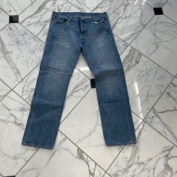 LEVI'S 501 Jeans W36/L32 Blue - Picture 3 of 6
